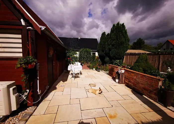 Сasa de vacaciones Mit Mediterraner Terrasse Müllrose